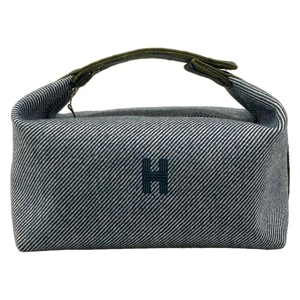 Hermès Bride a Brac GM Handbag Navy Khaki